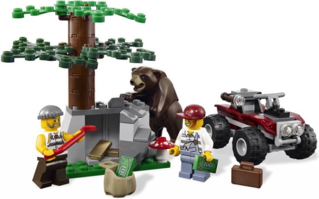 Klocki LEGO Leśny Posterunek Policji
