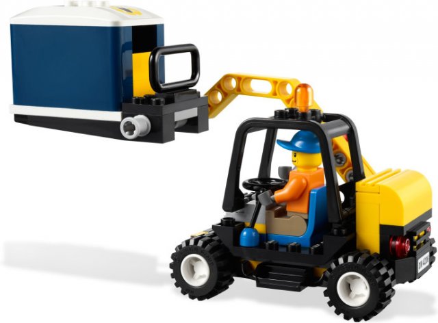 LEGO Ciężarówka z Koszami do Segregacji Śmieci