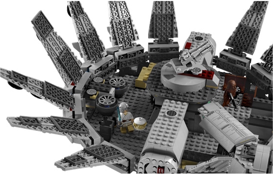 Klocki LEGO Millennium Falcon