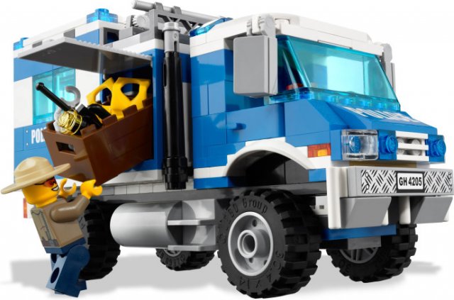 Klocki LEGO Terenowe Centrum Dowodzenia