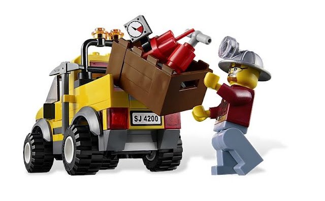 Klocki LEGO Górniczy Wóz Terenowy