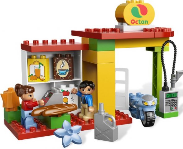 Klocki LEGO Stacja Paliw