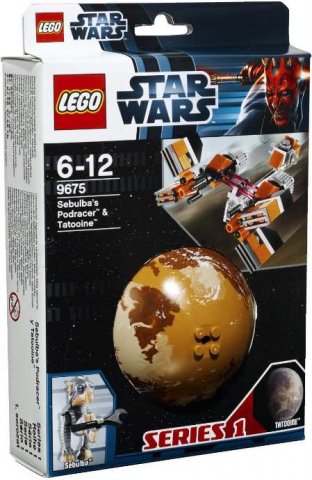 LEGO Sebulba's Podracer & Tatooine
