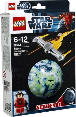 LEGO Naboo Starfighter & Naboo
