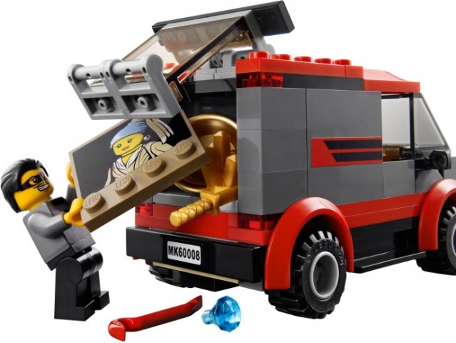 Klocki LEGO Włamanie do Muzeum
