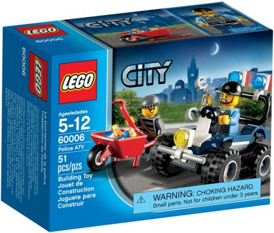 LEGO Quad Policyjny