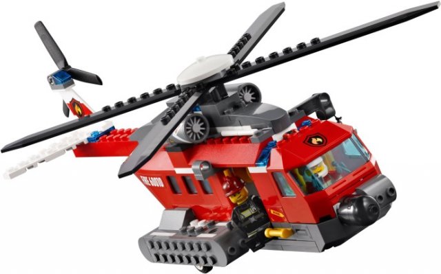 Klocki LEGO Helikopter Strażacki