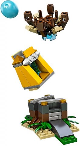 Komplet klocków LEGO 70108