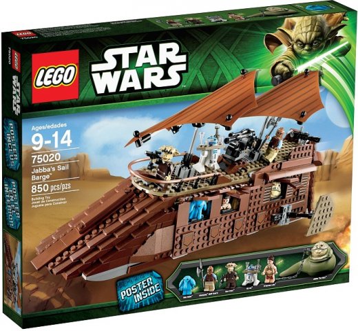 LEGO Barka Żaglowa Jabby