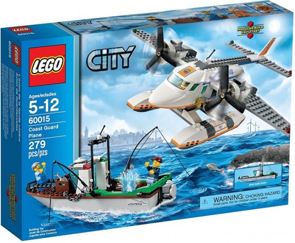 LEGO Samolot Straży Przybrzeżnej
