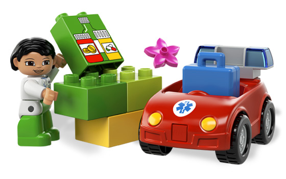 Klocki LEGO Samochód Pielęgniarki