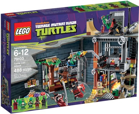 LEGO Atak na Jaskinię Żółwi