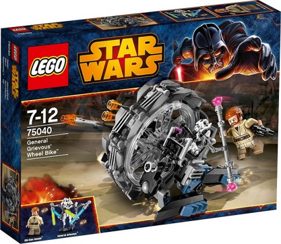 LEGO General Grievous' Wheel Bike