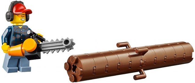 LEGO Ciężarówka do Transportu Drewna