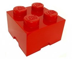 Lego Movie Pojemnik 4 Czerwony