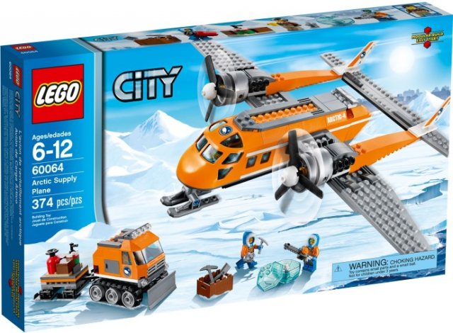 LEGO Arktyczny Samolot Dostawczy