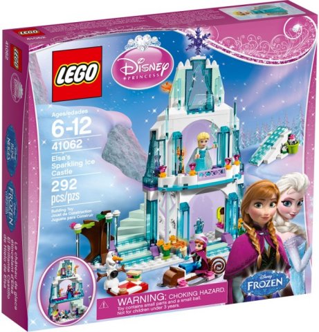 LEGO Błyszczący Lodowy Zamek Elzy