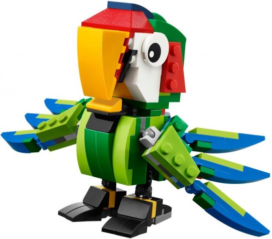 Klocki LEGO Zwierzęta z Lasu Deszczowego