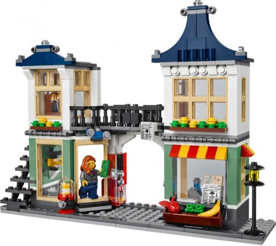 Klocki LEGO Sklep z Zabawkami i Owocami