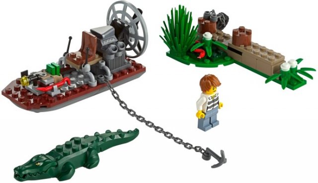 Klocki LEGO Posterunek Policji z Bagien