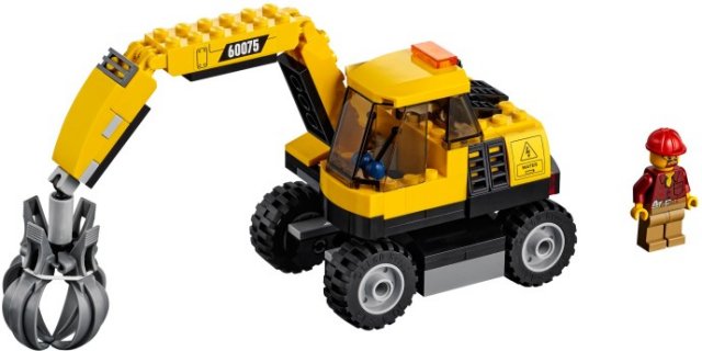 Klocki LEGO Koparka i Ciężarówka