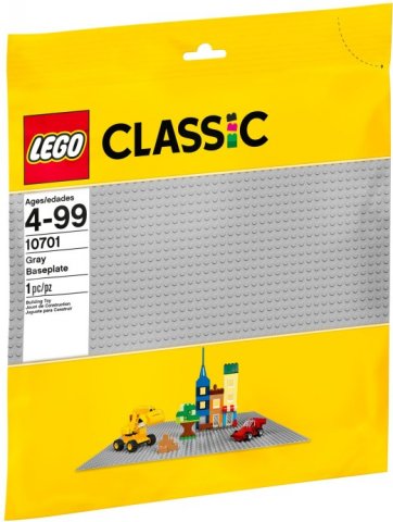 LEGO Szara Płytka Konstrukcyjna