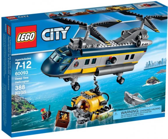 LEGO Helikopter Badaczy