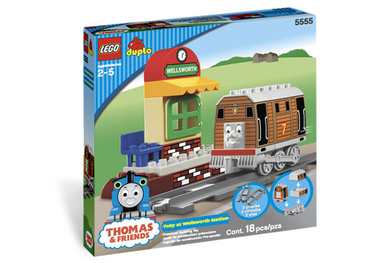 LEGO Toby na Dworcu Wellsworth.