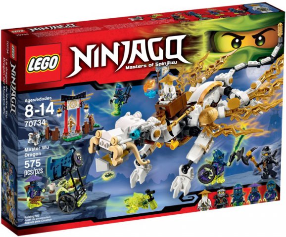 LEGO Smok Mistrza Wu