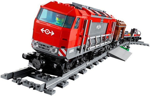 Klocki LEGO Ciężki Pociąg Towarowy