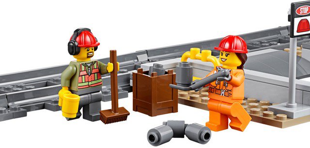 LEGO Ciężki Pociąg Towarowy
