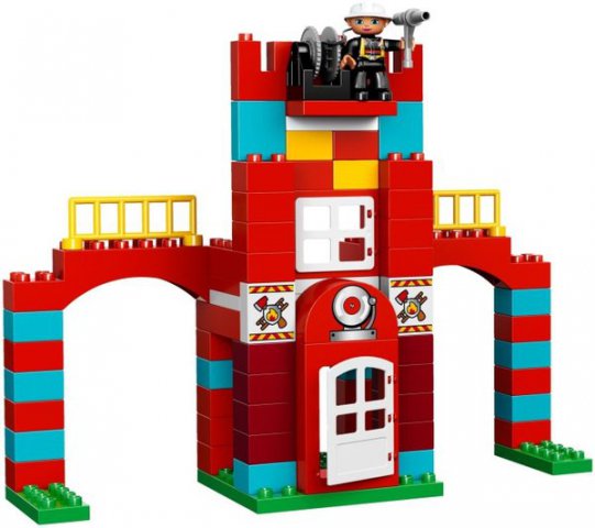 Klocki LEGO Remiza Strażacka