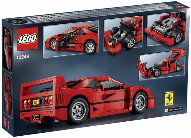 Klocki LEGO Ferrari F40