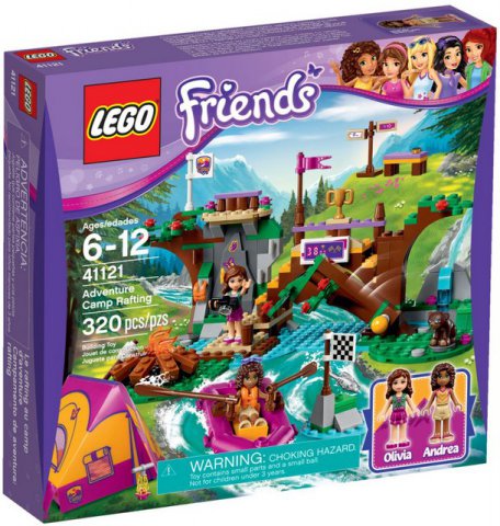 LEGO Spływ Pontonem