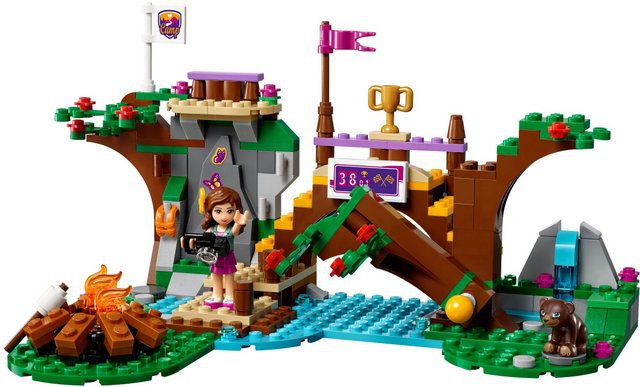Klocki LEGO Spływ Pontonem