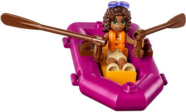 LEGO Spływ Pontonem