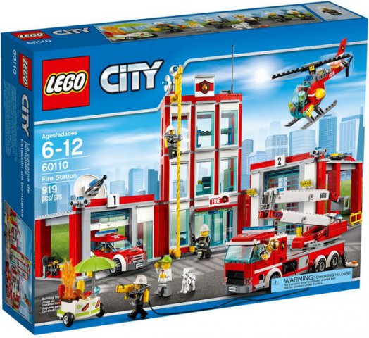 LEGO Remiza Strażacka
