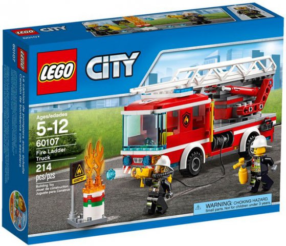 LEGO Wóz Strażacki z Drabiną