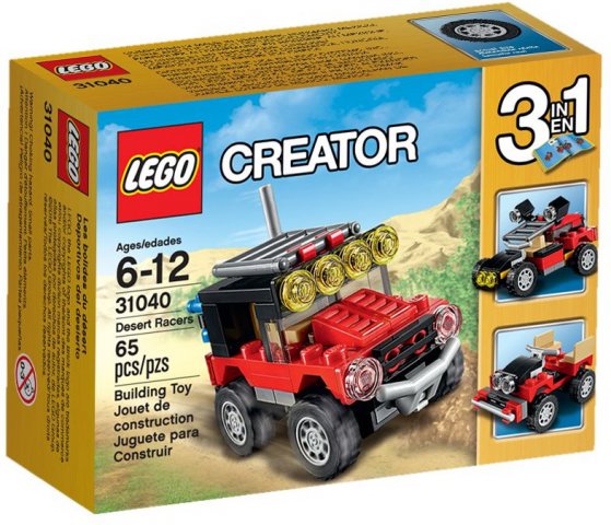 LEGO Pustynne Wyścigówki