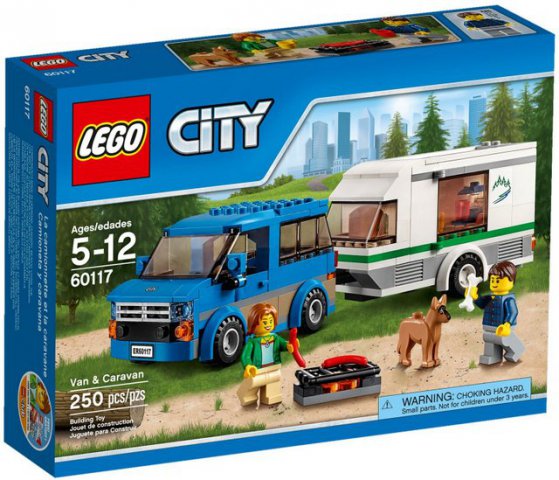 LEGO Van z Przyczepą