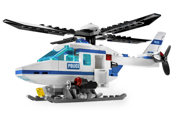 Klocki LEGO Helikopter Policyjny