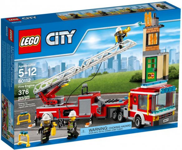 LEGO Duży Wóz Strażacki z Drabiną