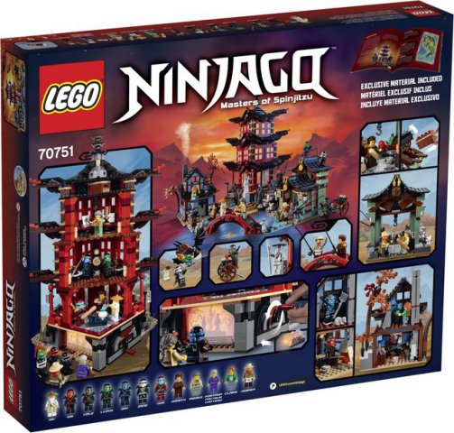 Klocki LEGO Świątynia Airjitzu