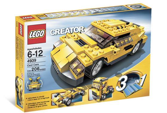 LEGO Samochody 3w1