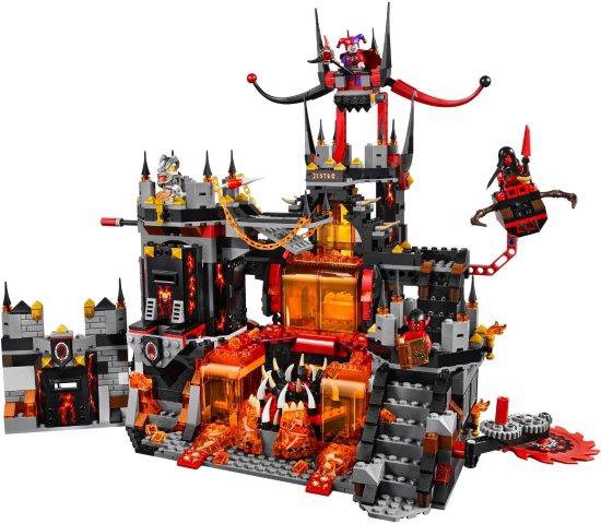 Klocki LEGO Wulkaniczna Kryjówka Jestro
