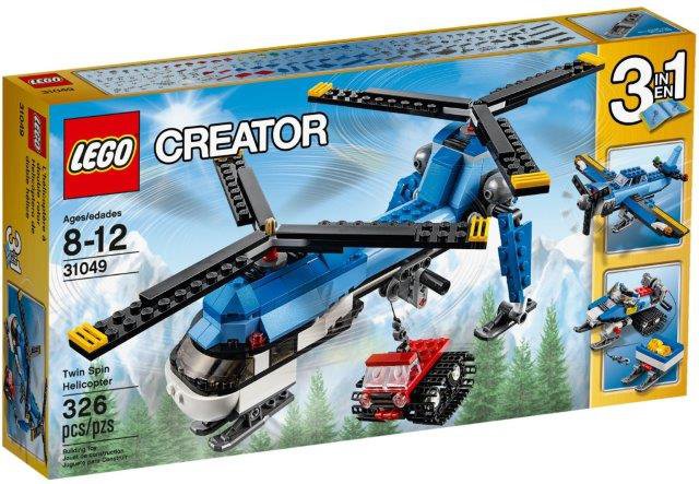 LEGO Helikopter z Dwoma Wirnikami