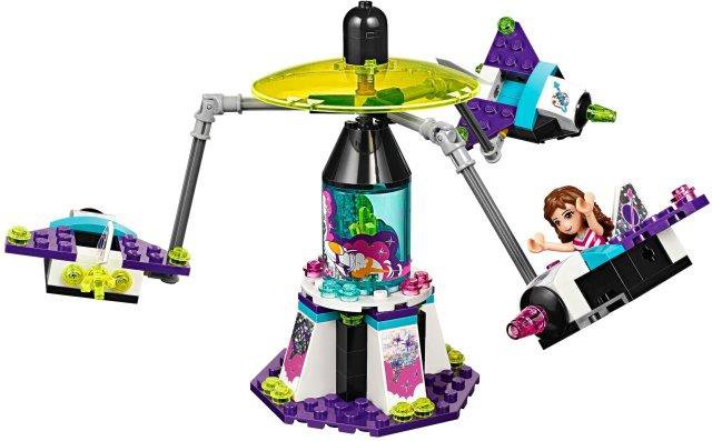 Klocki LEGO Kosmiczna Karuzela w Parku Rozrywki