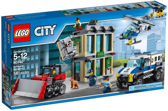 LEGO Włamanie Buldożerem