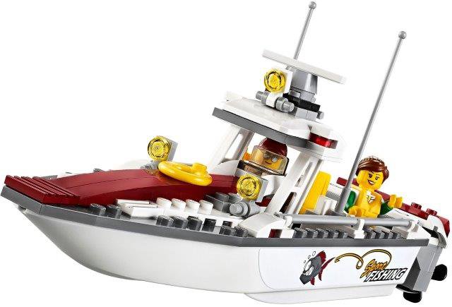 Klocki LEGO Łódź Rybacka