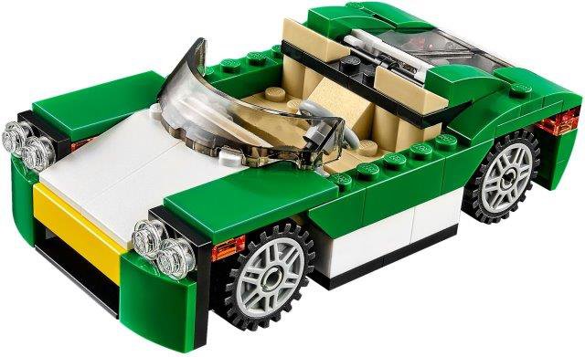 Klocki LEGO Zielony Krążownik